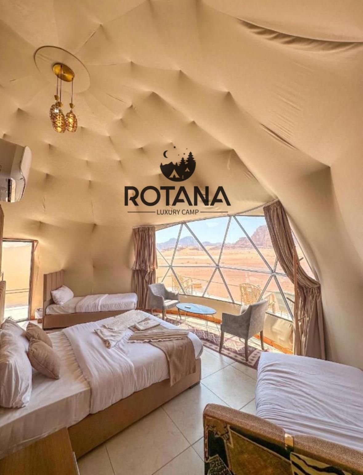Rotana Luxury Camp Hotel Wadi Rum Bagian luar foto
